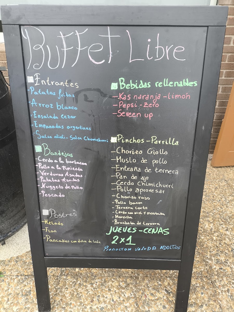 Menu Asador Argentino Parrilla-2